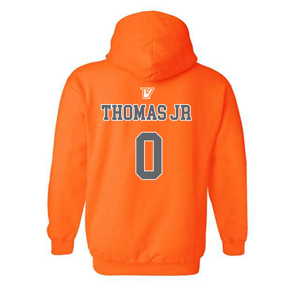 UTRGV - NCAA Football : Clint Thomas Jr - Classic Shersey Hooded Sweatshirt-1