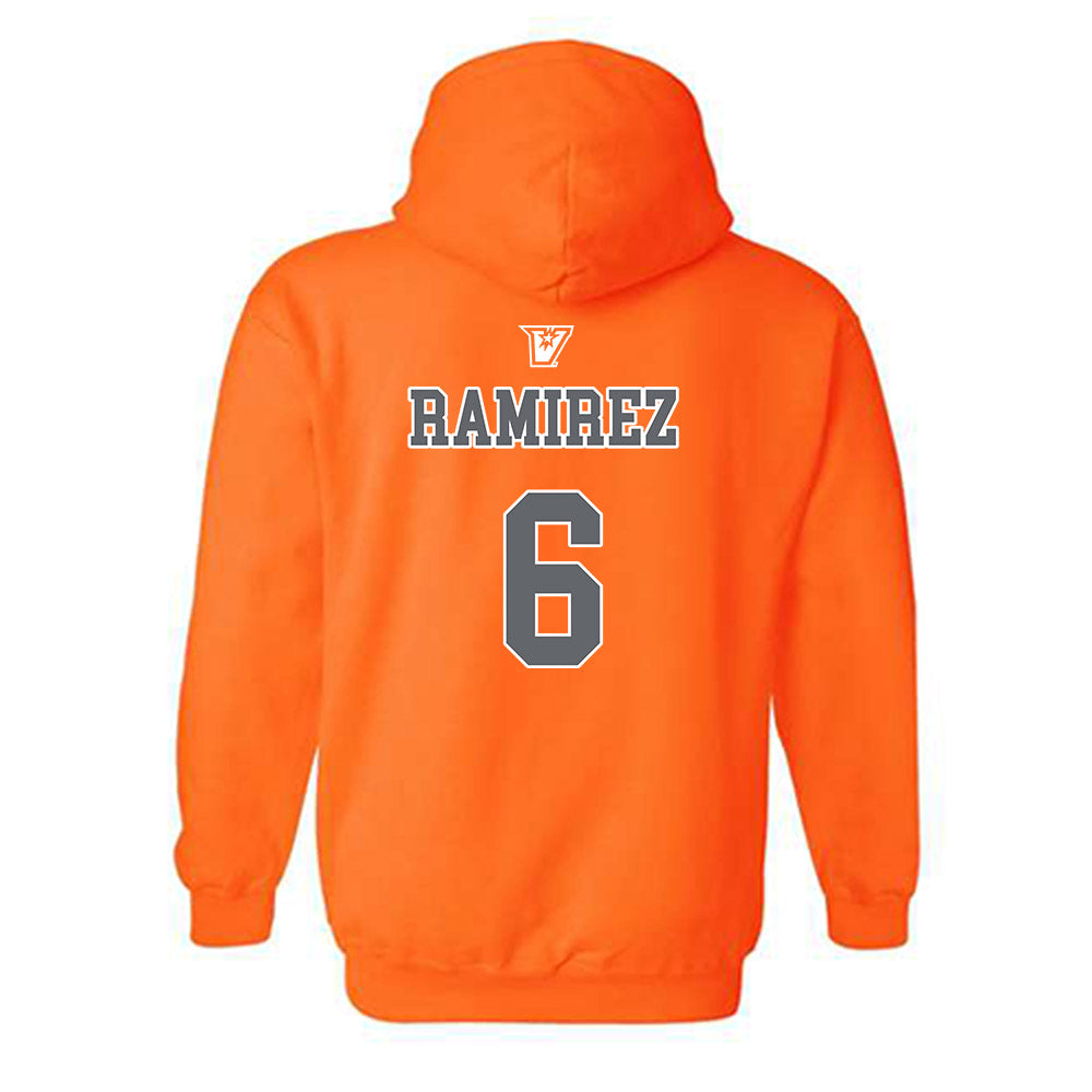 UTRGV - NCAA Men's Basketball : Luis Ramirez - Classic Shersey Hooded Sweatshirt-1