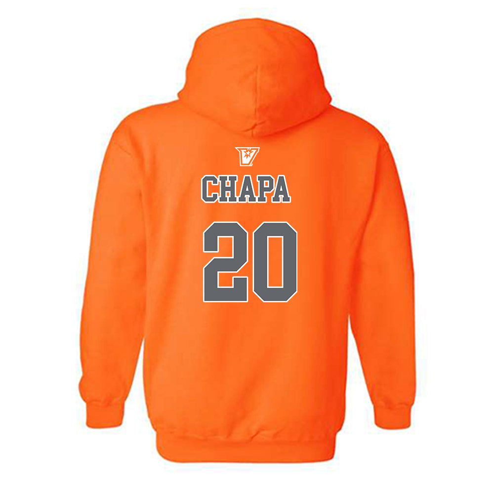 UTRGV - NCAA Baseball : Andy Chapa - Classic Shersey Hooded Sweatshirt-1