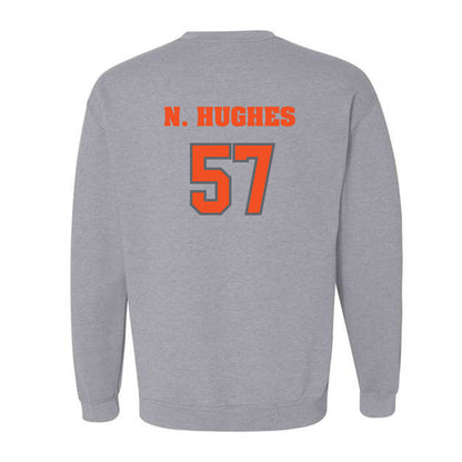 UTRGV - NCAA Football : Nick Hughes - Classic Shersey Crewneck Sweatshirt-1