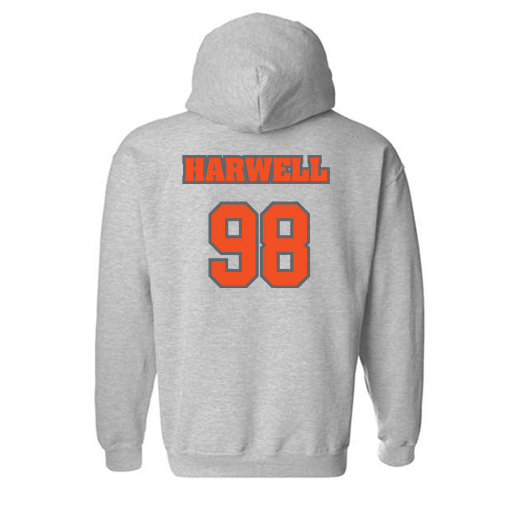 UTRGV - NCAA Football : Jack Harwell - Classic Shersey Hooded Sweatshirt-1