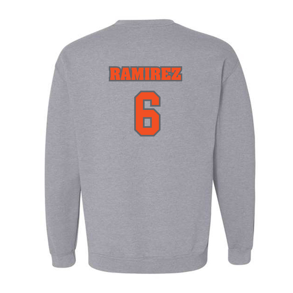UTRGV - NCAA Men's Basketball : Luis Ramirez - Classic Shersey Crewneck Sweatshirt-1