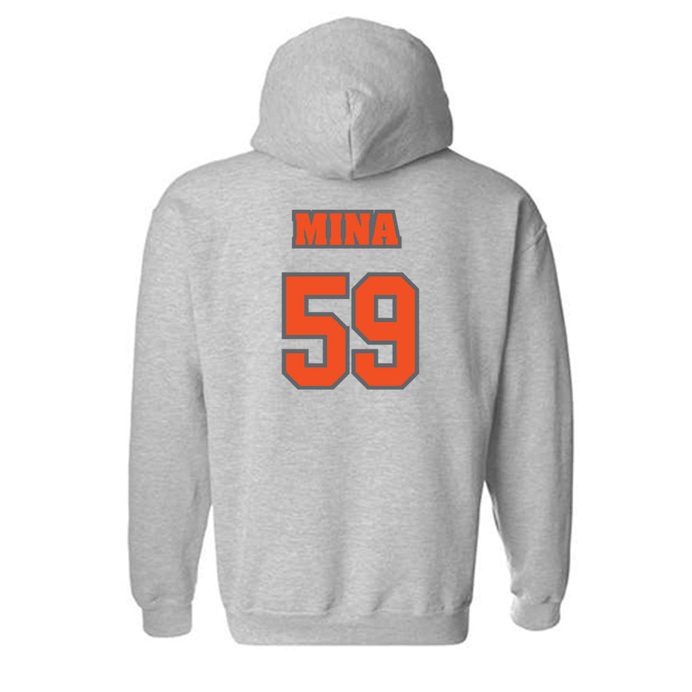 UTRGV - NCAA Football : TK Mina - Classic Shersey Hooded Sweatshirt-1