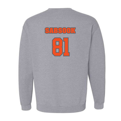 UTRGV - NCAA Football : Christian Sabsook - Classic Shersey Crewneck Sweatshirt-1
