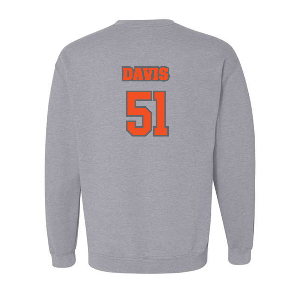 UTRGV - NCAA Football : Tayshaun Davis - Classic Shersey Crewneck Sweatshirt-1