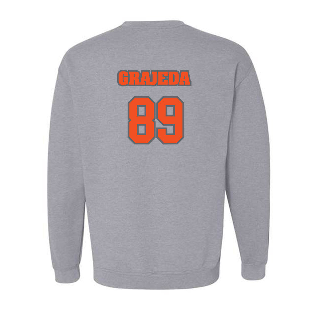 UTRGV - NCAA Football : Mateo Grajeda - Classic Shersey Crewneck Sweatshirt-1
