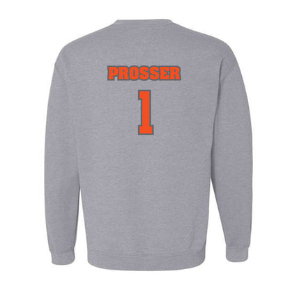 UTRGV - NCAA Football : Alijah Prosser - Classic Shersey Crewneck Sweatshirt-1