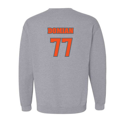 UTRGV - NCAA Football : Thomas Domian - Classic Shersey Crewneck Sweatshirt-1