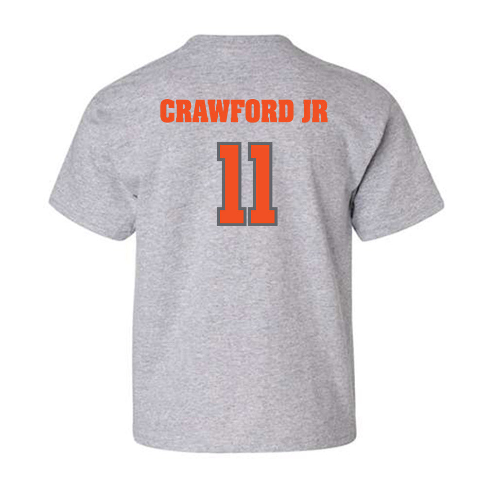 UTRGV - NCAA Men's Basketball : Bobby Crawford Jr - Classic Shersey Youth T-Shirt-1