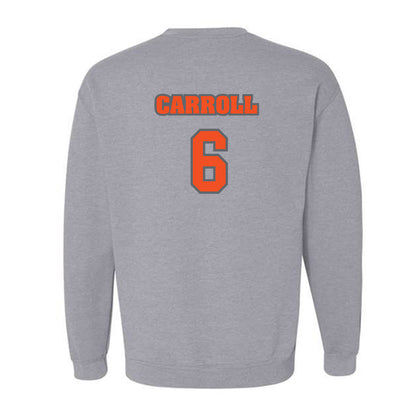 UTRGV - NCAA Football : Brennan Carroll - Classic Shersey Crewneck Sweatshirt-1