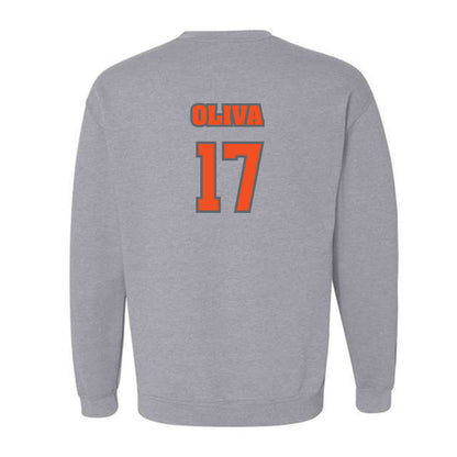 UTRGV - NCAA Baseball : Steven Oliva - Classic Shersey Crewneck Sweatshirt-1