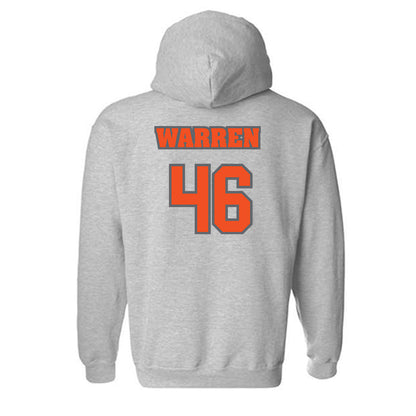 UTRGV - NCAA Football : Caleb Warren - Classic Shersey Hooded Sweatshirt-1