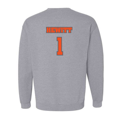 UTRGV - NCAA Football : Carter Hewitt - Classic Shersey Crewneck Sweatshirt-1