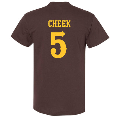 Wyoming - NCAA Football : Brooklyn Cheek - Classic Shersey T-Shirt-1