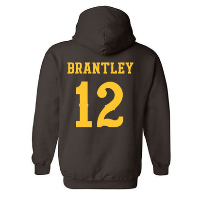 Wyoming - NCAA Football : Bricen Brantley - Classic Shersey Hooded Sweatshirt-1