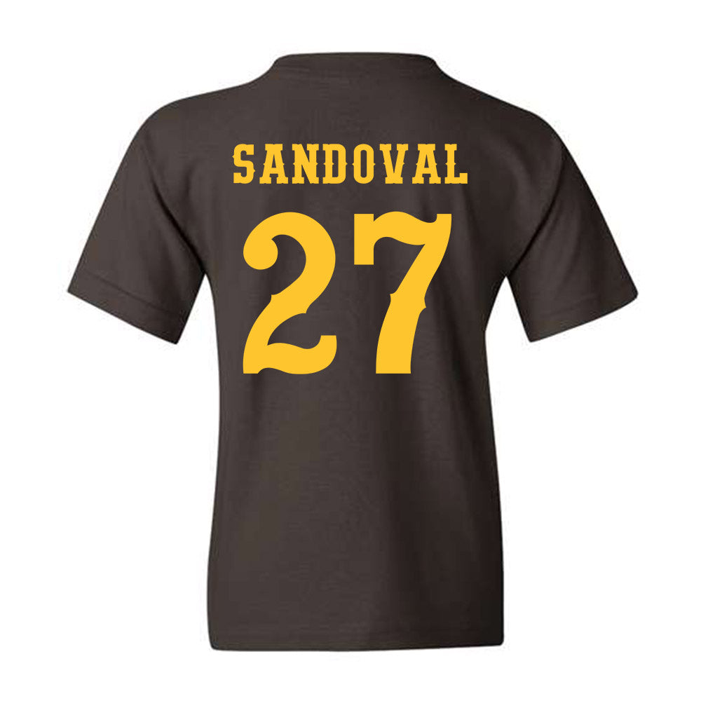 Wyoming - NCAA Football : Joaquin Sandoval - Classic Shersey Youth T-Shirt