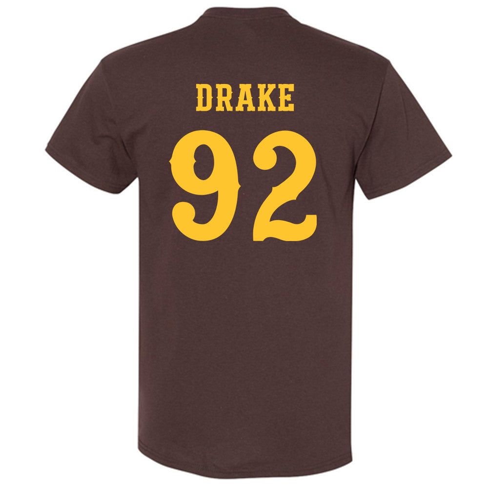 Wyoming - NCAA Football : Dante Drake - Classic Shersey T-Shirt-1