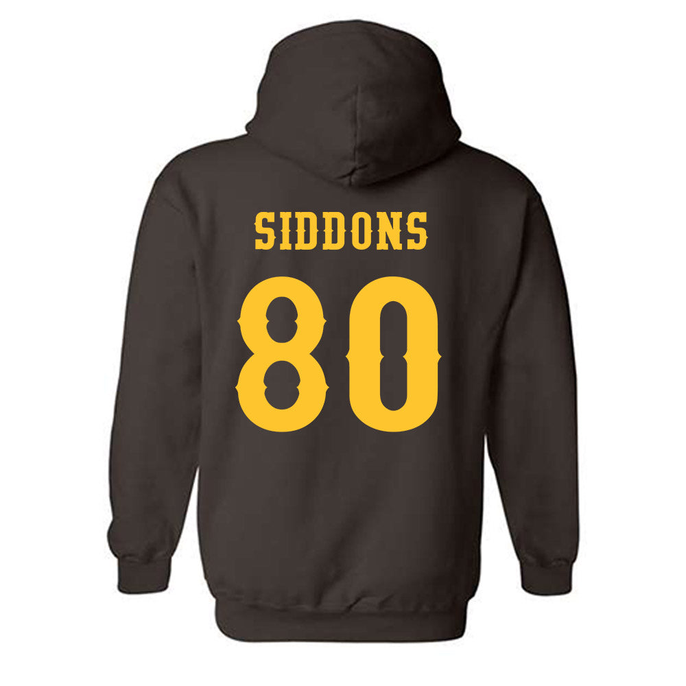 Wyoming - NCAA Football : Tyler Siddons - Classic Shersey Hooded Sweatshirt-1