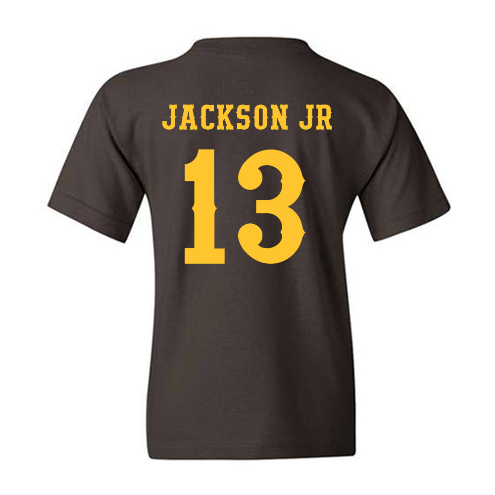 Wyoming - NCAA Football : Pierre Jackson Jr - Classic Shersey Youth T-Shirt-1