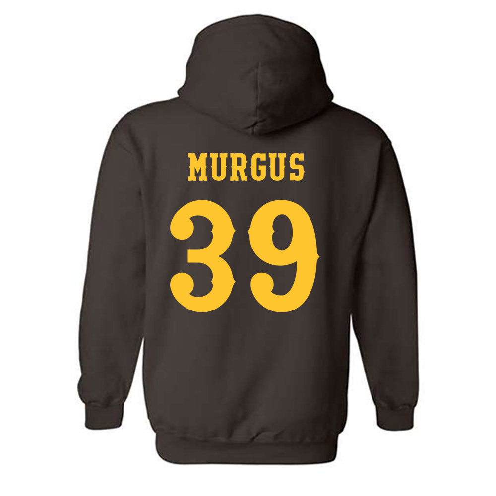 Wyoming - NCAA Football : Eltoum Murgus - Classic Shersey Hooded Sweatshirt-1