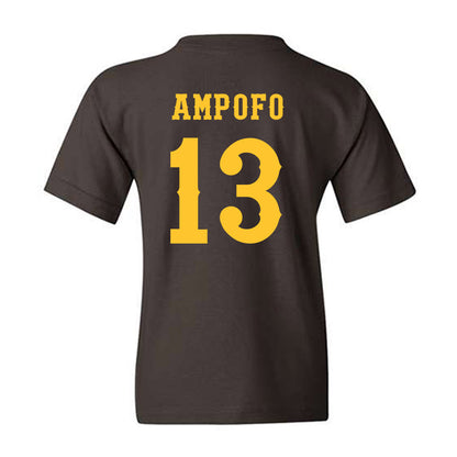 Wyoming - NCAA Football : Elvin Ampofo - Classic Shersey Youth T-Shirt-1