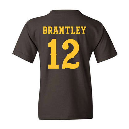 Wyoming - NCAA Football : Bricen Brantley - Classic Shersey Youth T-Shirt-1