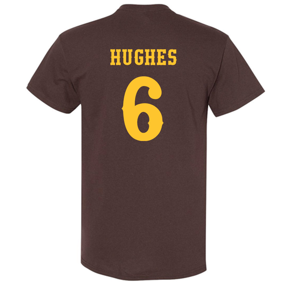 Wyoming - NCAA Football : Tyler Hughes - Classic Shersey T-Shirt-1