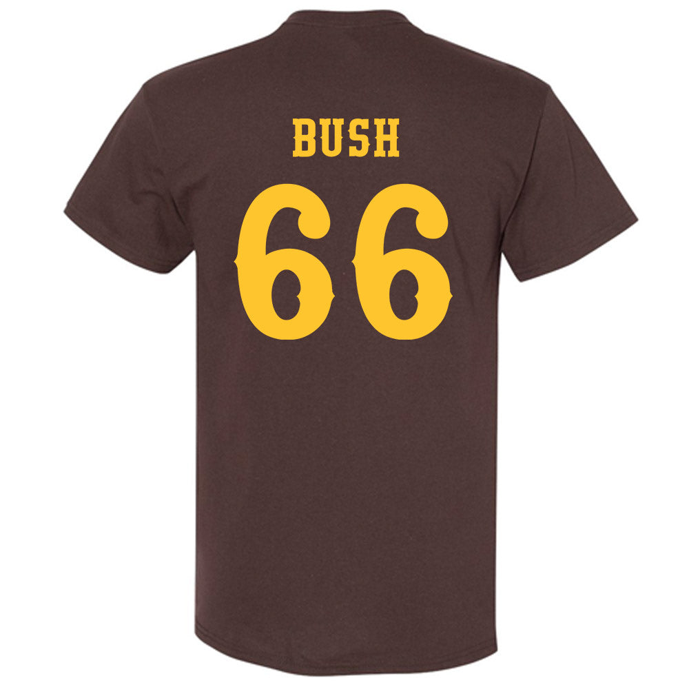 Wyoming - NCAA Football : Johnathan Bush - Classic Shersey T-Shirt-1