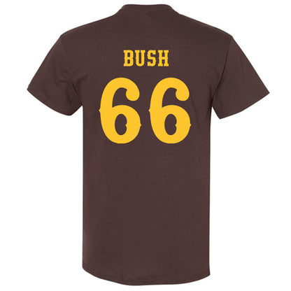 Wyoming - NCAA Football : Johnathan Bush - Classic Shersey T-Shirt-1