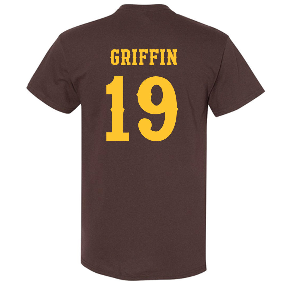 Wyoming - NCAA Football : Kendall Griffin - Classic Shersey T-Shirt-1