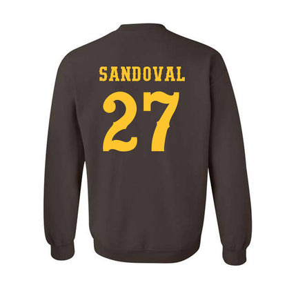 Wyoming - NCAA Football : Joaquin Sandoval - Classic Shersey Crewneck Sweatshirt
