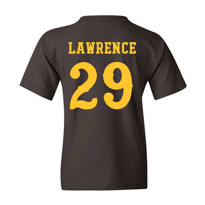 Wyoming - NCAA Football : Jaden Lawrence - Classic Shersey Youth T-Shirt-1