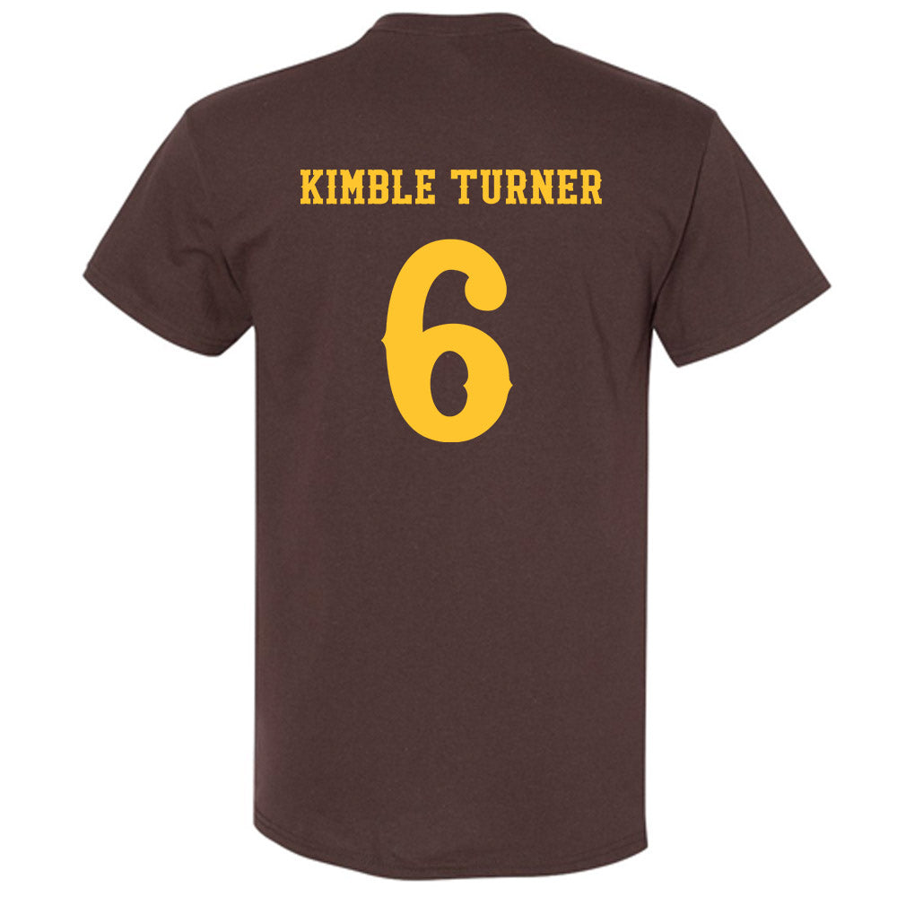 Wyoming - NCAA Football : Kaiden Kimble Turner - Classic Shersey T-Shirt-1