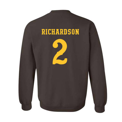 Wyoming - NCAA Football : Eric Richardson - Classic Shersey Crewneck Sweatshirt-1