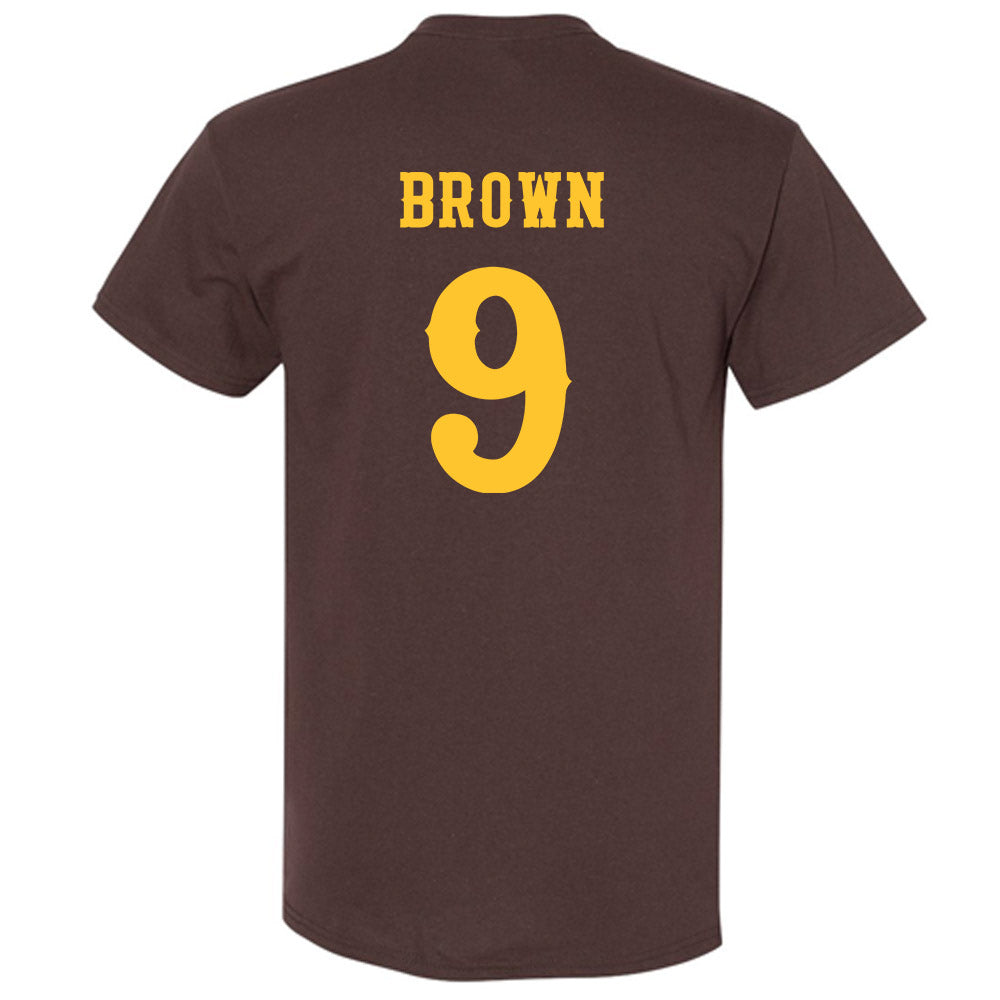 Wyoming - NCAA Women's Soccer : Brooke Brown - Classic Shersey T-Shirt-1