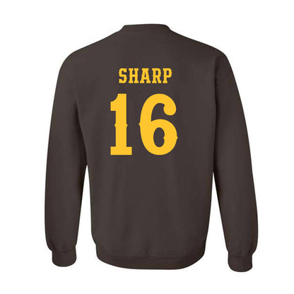 Wyoming - NCAA Women's Volleyball : Reagan Sharp - Classic Shersey Crewneck Sweatshirt-1