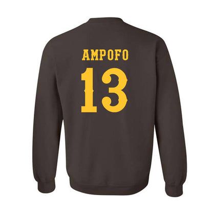 Wyoming - NCAA Football : Elvin Ampofo - Classic Shersey Crewneck Sweatshirt-1