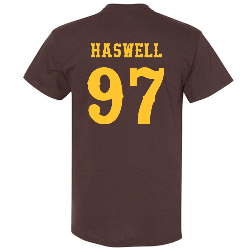 Wyoming - NCAA Football : Alexander Haswell - Classic Shersey T-Shirt-1
