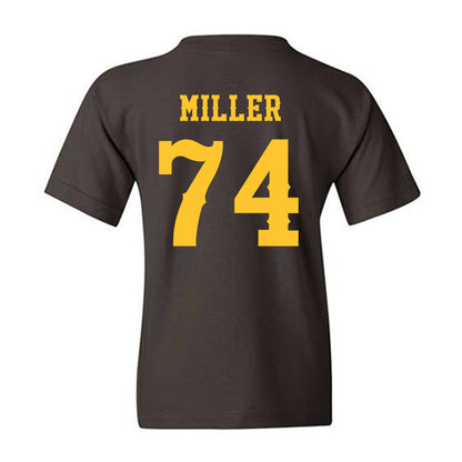 Wyoming - NCAA Football : Tariq Miller - Classic Shersey Youth T-Shirt-1