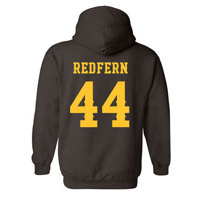 Wyoming - NCAA Football : Jaquan Redfern - Classic Shersey Hooded Sweatshirt-1
