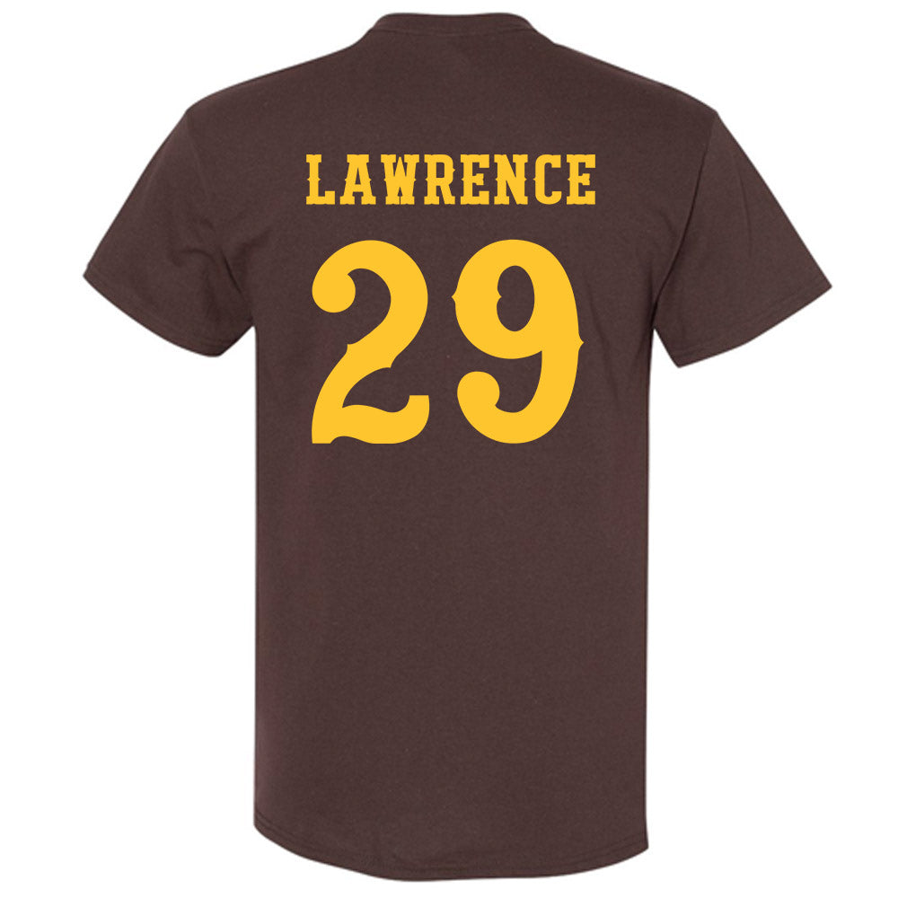 Wyoming - NCAA Football : Jaden Lawrence - Classic Shersey T-Shirt-1