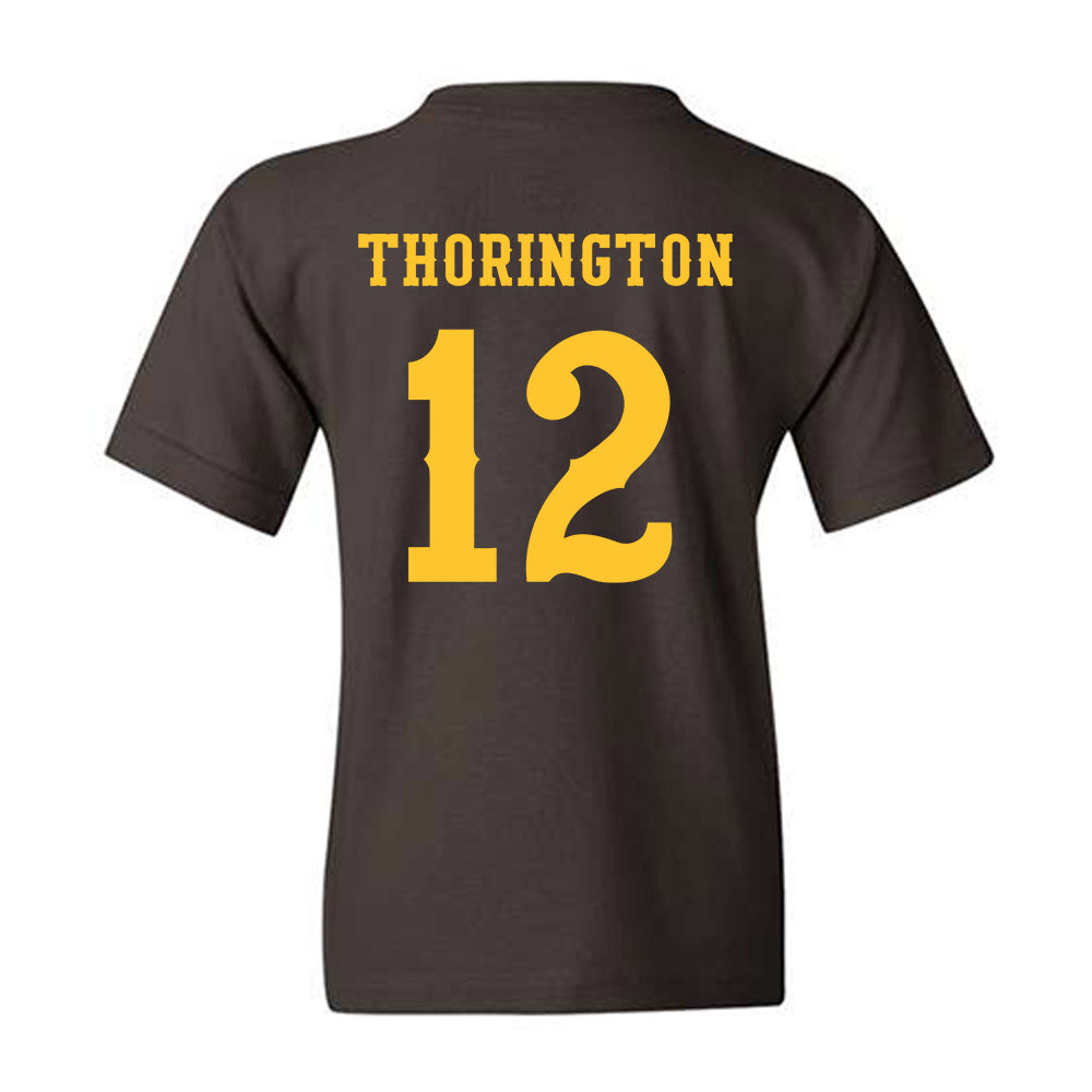 Wyoming - NCAA Women's Volleyball : Addy Thorington - Classic Shersey Youth T-Shirt-1