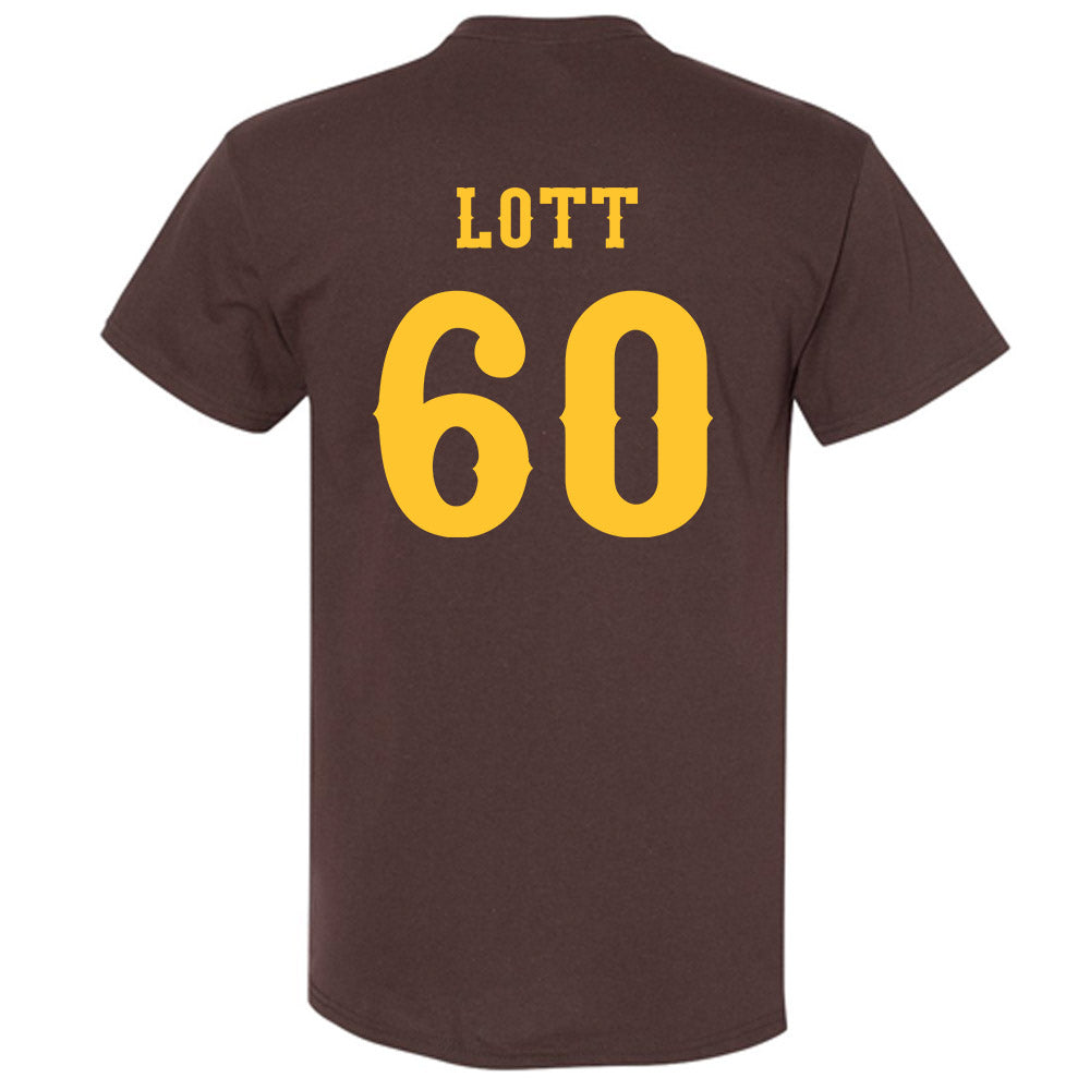 Wyoming - NCAA Football : Grant Lott - Classic Shersey T-Shirt-1