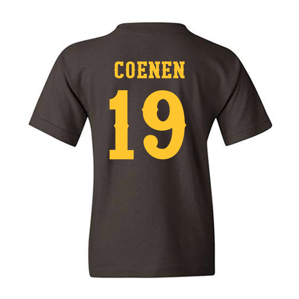 Wyoming - NCAA Football : Charlie Coenen - Classic Shersey Youth T-Shirt-1