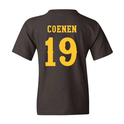 Wyoming - NCAA Football : Charlie Coenen - Classic Shersey Youth T-Shirt-1