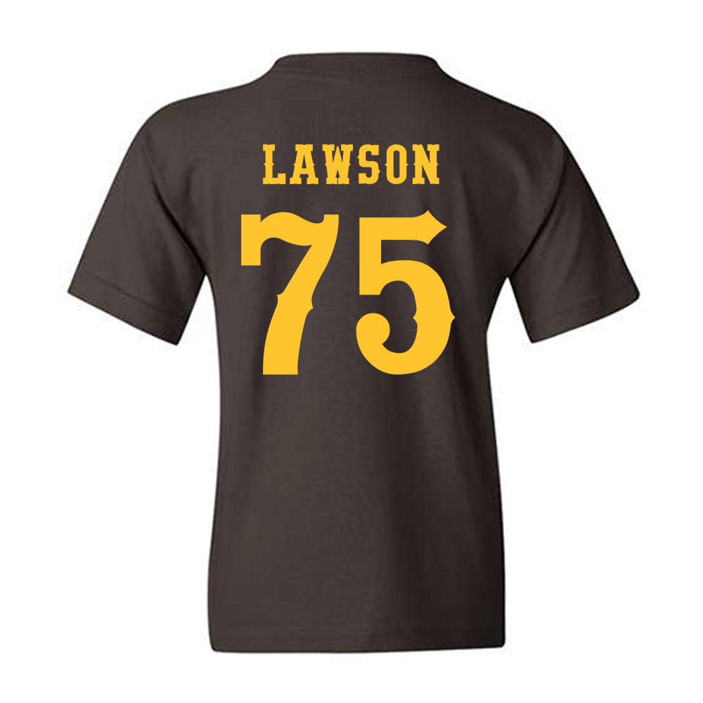 Wyoming - NCAA Football : Cooper Lawson - Classic Shersey Youth T-Shirt-1