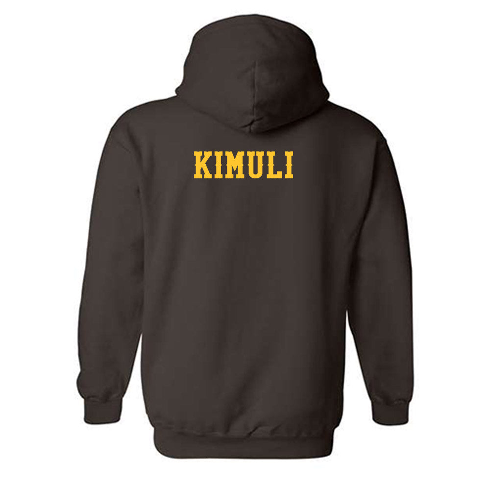 Wyoming - NCAA Women's Track & Field : Kais Kimuli - Classic Shersey Hooded Sweatshirt-1