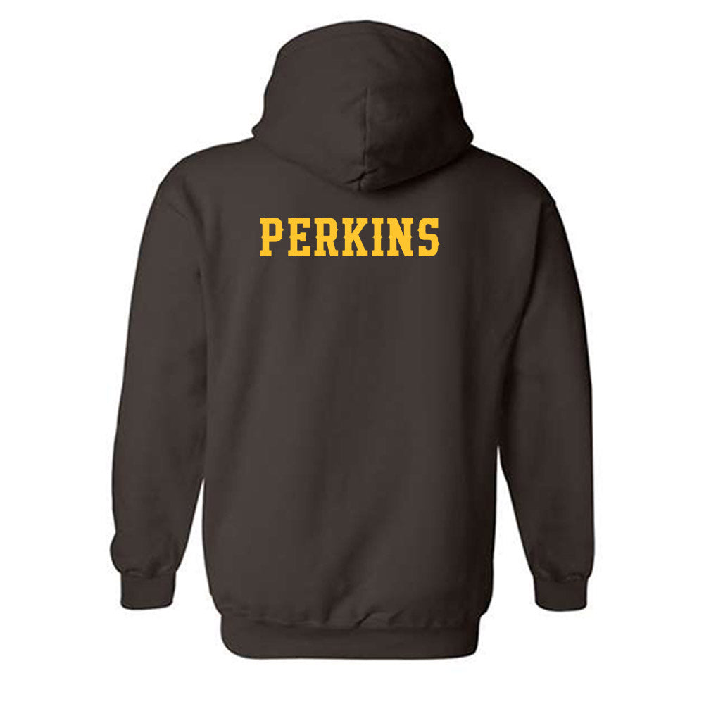Wyoming - NCAA Men's Track & Field : Cole Perkins - Classic Shersey Hooded Sweatshirt