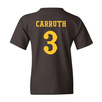 Wyoming - NCAA Women's Volleyball : Peyton Carruth - Classic Shersey Youth T-Shirt-1