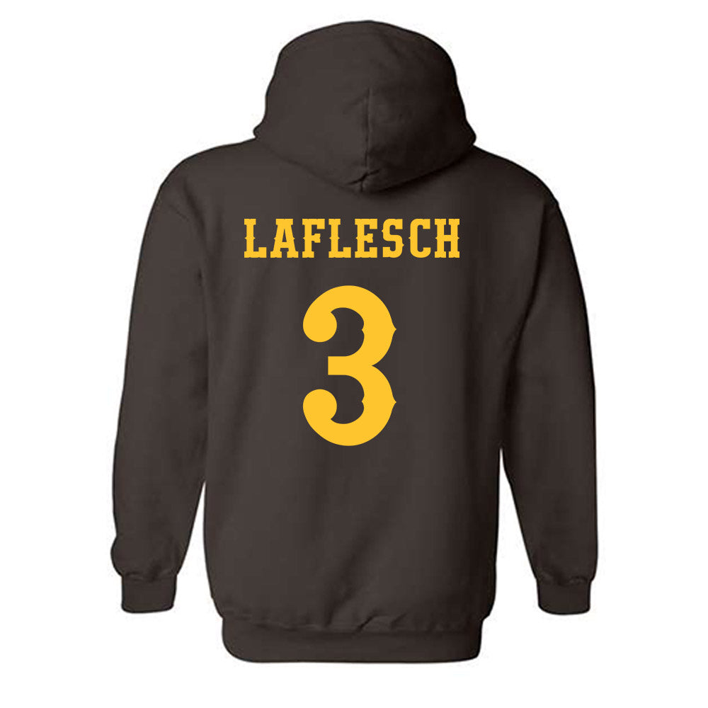 Wyoming - NCAA Women's Volleyball : Lily LaFlesch - Classic Shersey Hooded Sweatshirt-1
